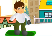 Ben 10 Snowboarding